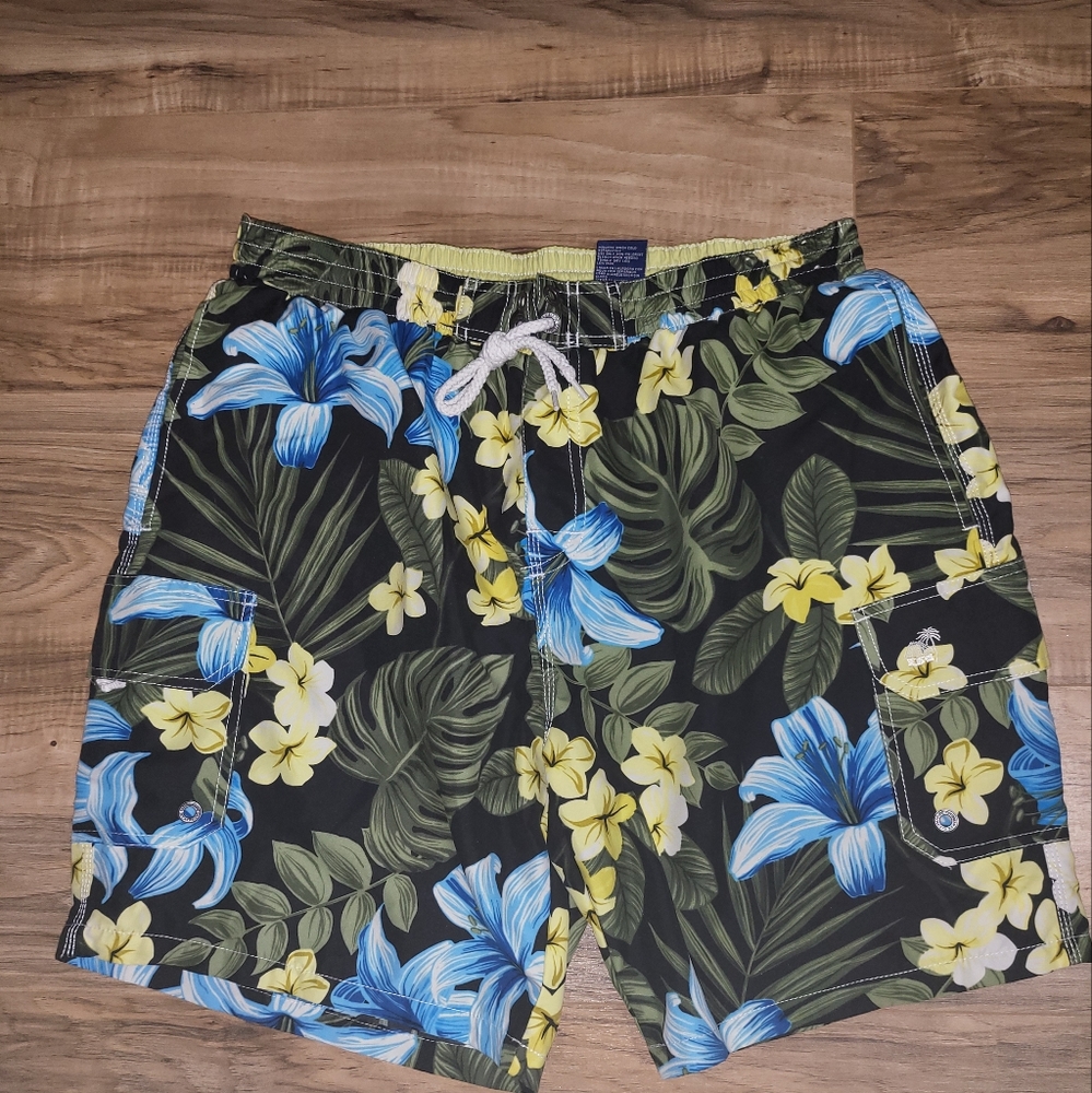 Mens Caribbean Joe Swim Trunks